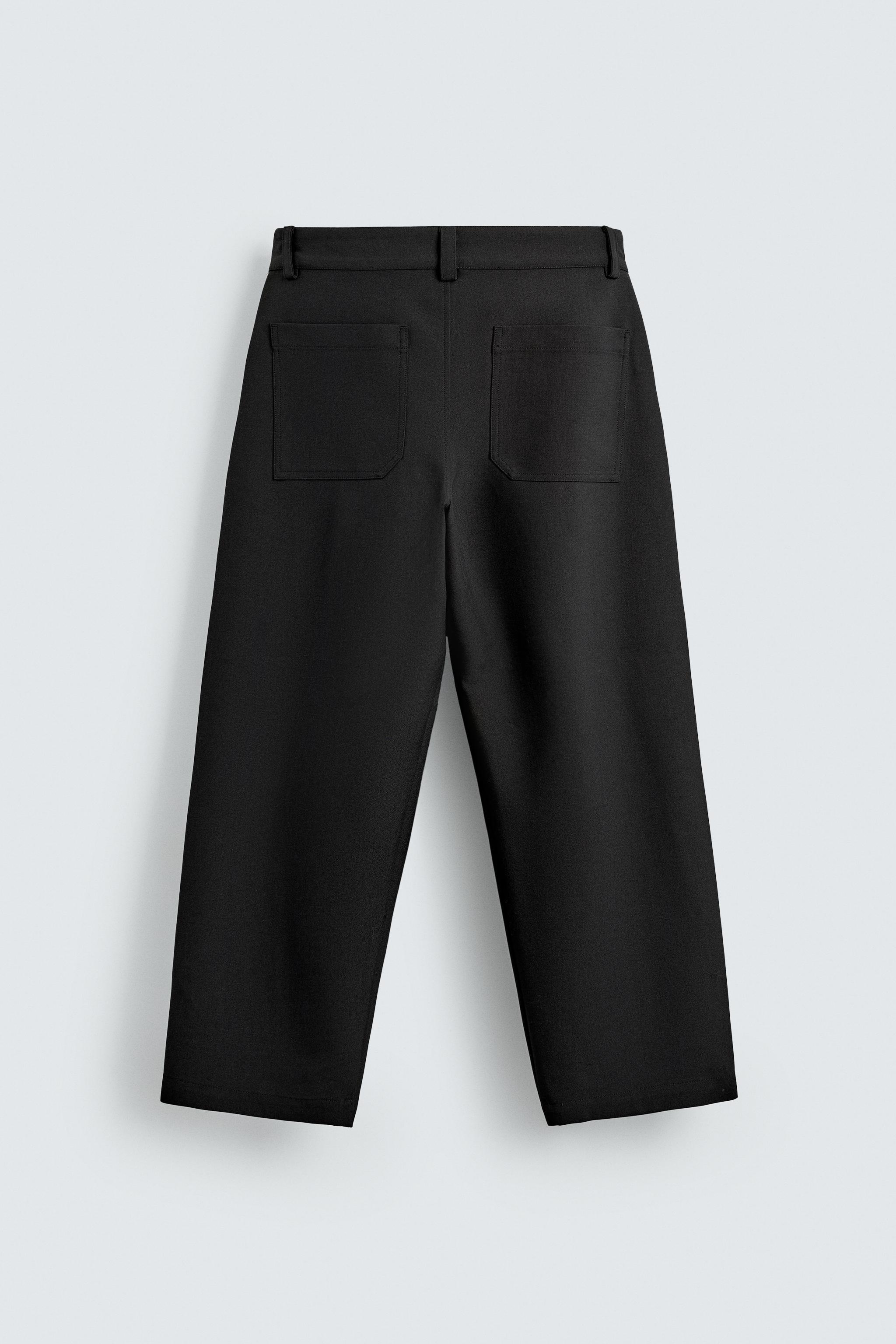 PLEATED BALLOON FIT PANTS